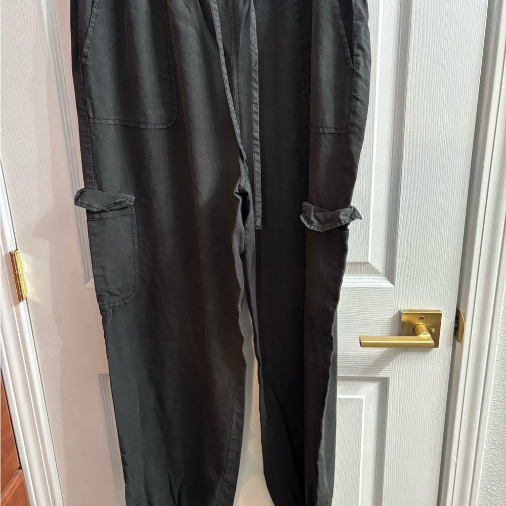 Thread & Supply Gray Relaxed Fit Trousers